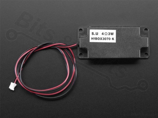 Speaker 4 Ohm 3 Watt in behuizing - Adafruit 3351